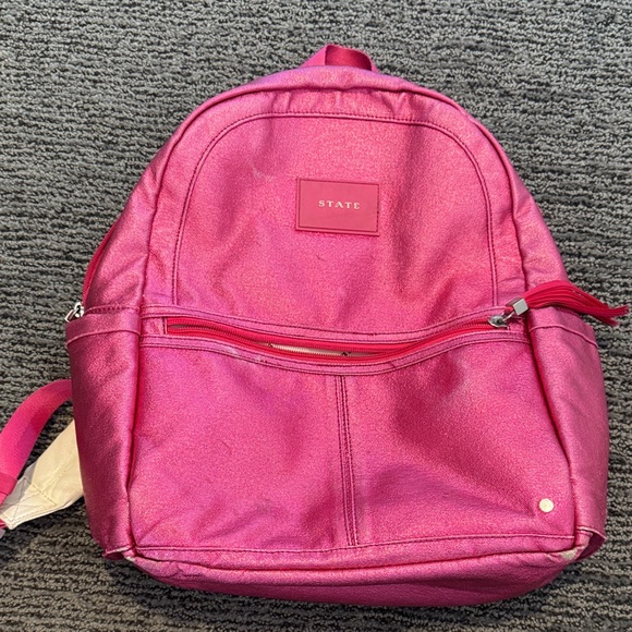 STATE Women's Fuchsia Backpack - Picture 1 of 6